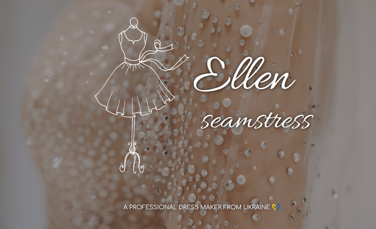 Ellen seamstress (portfolio site)